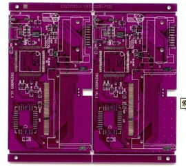 供应深圳PCB紫油双面板